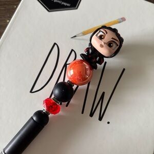 Disney Doorables: Star Wars: Fennec Shand handmade beaded pen